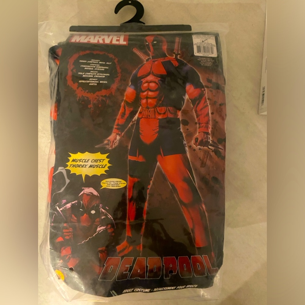 Marvel Deadpool Halloween mens costume